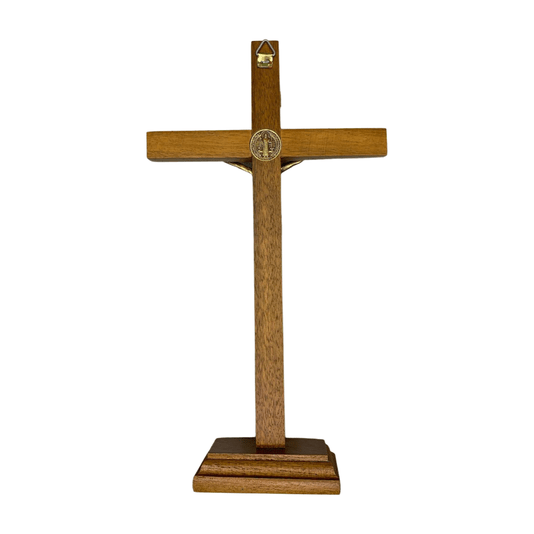 Crucifixo De Mesa Ou Parede De S O Bento Cm L Rio Do Vale Artigos