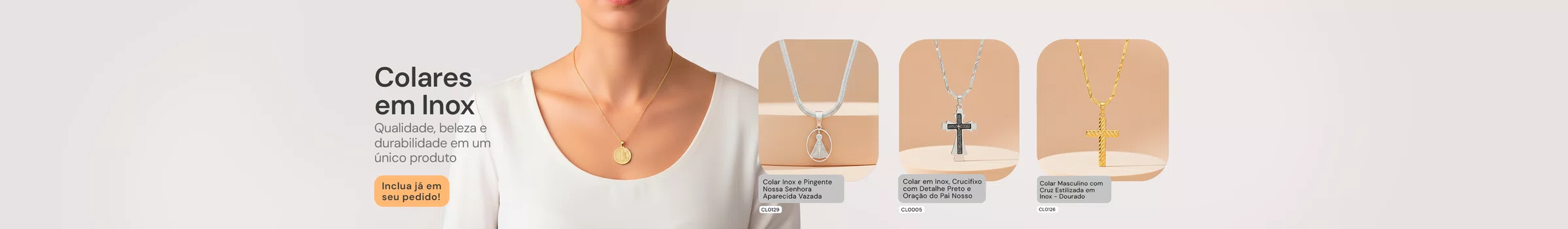 Colar Inox