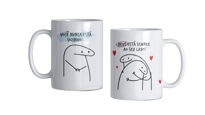 Caneca Frases que Pai Fala Bento Flork Feliz Dia Dos Pais