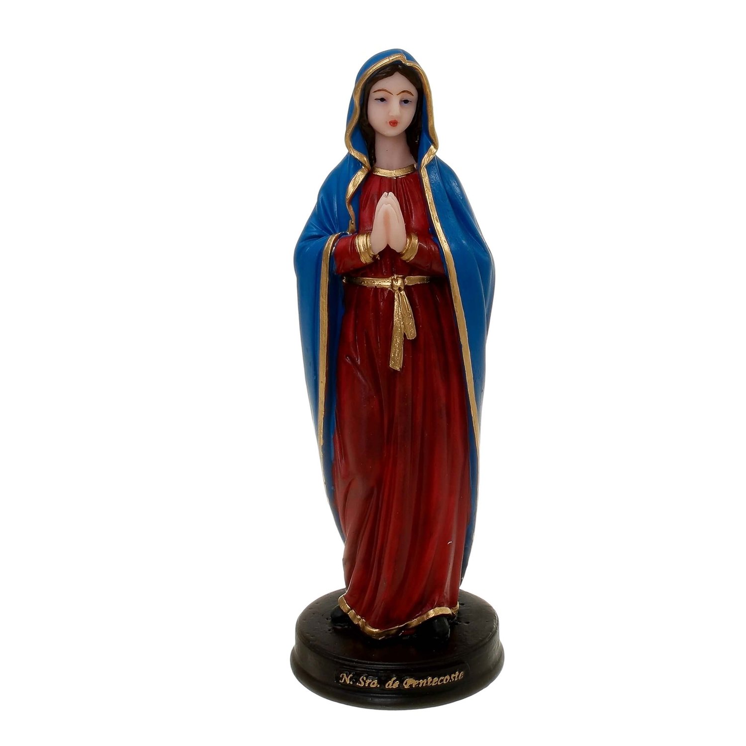 Imagem de Nossa Senhora de Pentecostes em resina 20cm