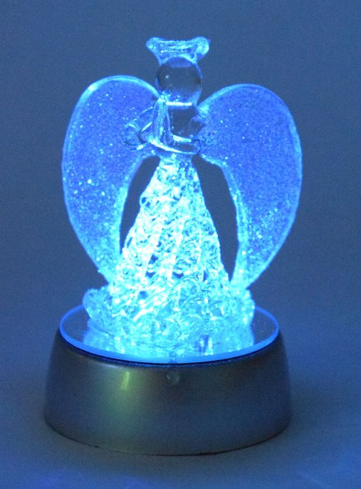 Anjo da Guarda com Luz - Rosa