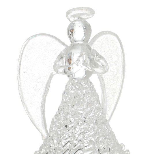 Anjo da Guarda com Luz - Branco