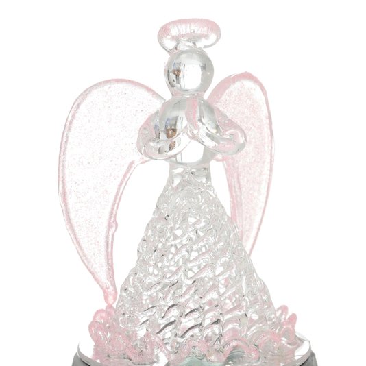 Anjo da Guarda com Luz - Rosa