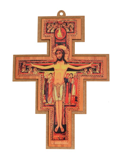 Cruz de São Damião - 15cm