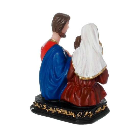 Busto da Sagrada Família em Resina - 7cm