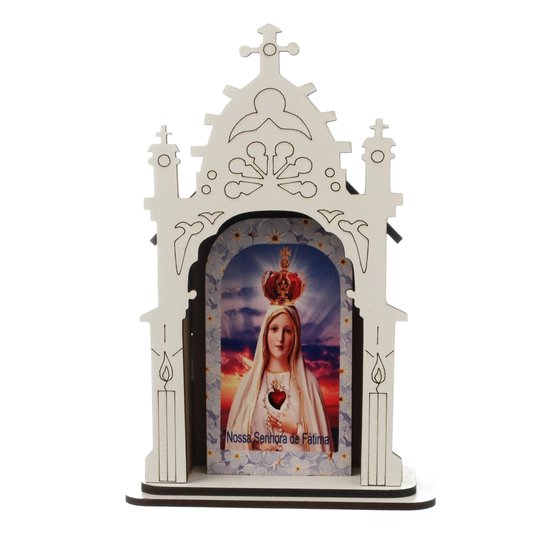Capela Nossa Senhora de Fátima - 12cm