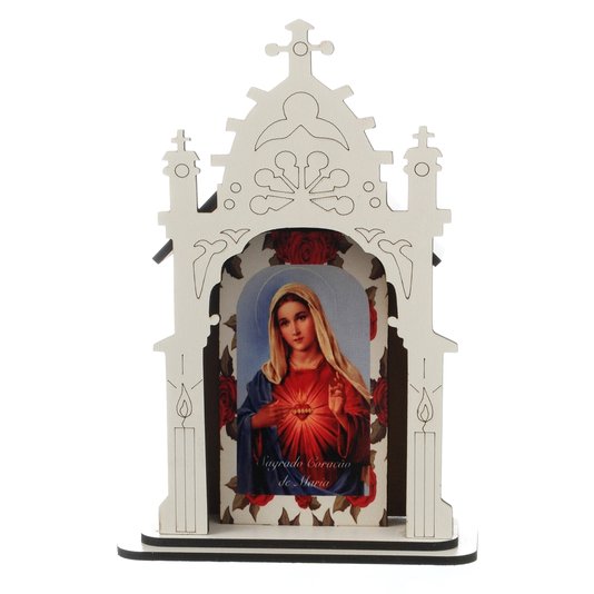 Capela Sagrado Coração de Maria - 12cm