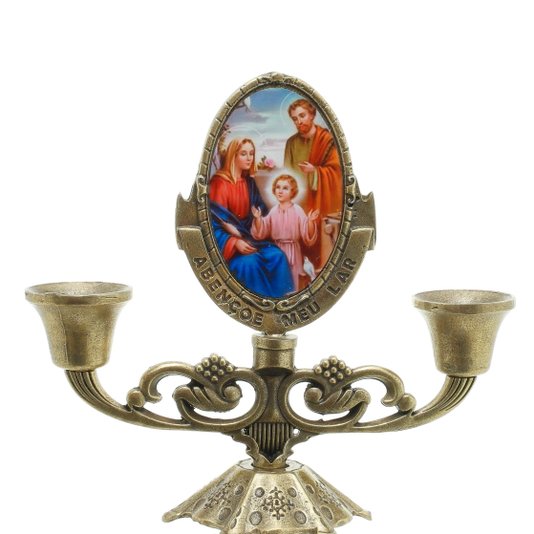 Castiçal Sagrada Família - Bronze
