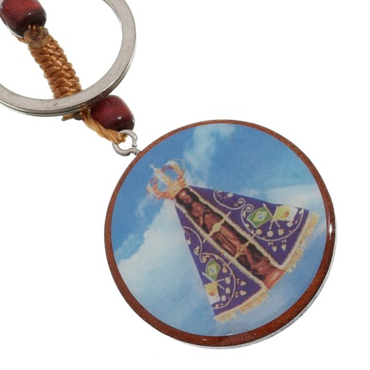 Chaveiro Nossa Senhora Aparecida com mosquete