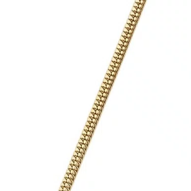 Colar de Inox com Medalha de Nossa Senhora Aparecida Dourado