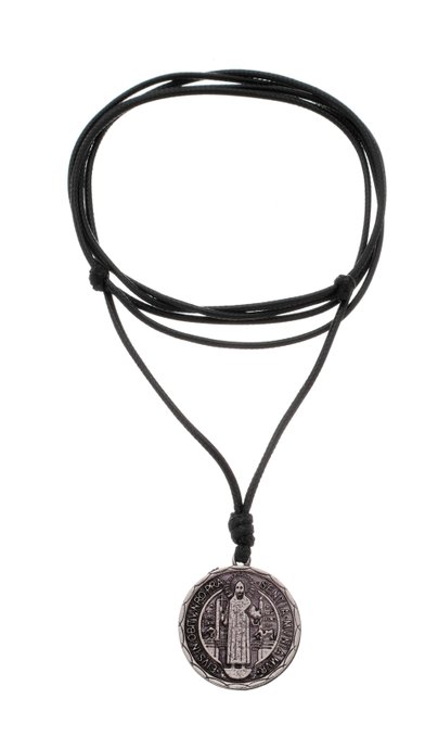 Cordão Medalha de São Bento - níquel pintado