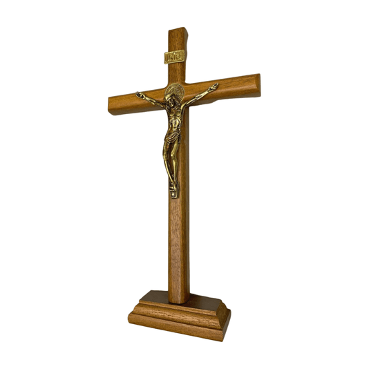 Crucifixo de Mesa Ou Parede São Bento - 29cm