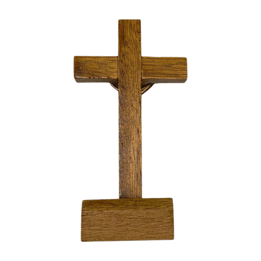 Crucifixo de Mesa São Bento - 8cm