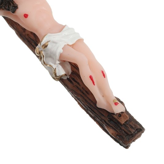 Crucifixo de Parede em Resina - 10cm