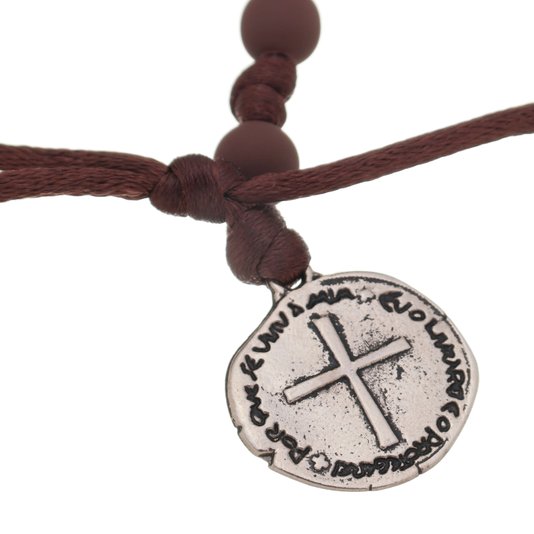 Dezena de Pulso da Medalha das Duas Cruzes Marrom - 3Un