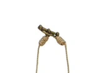 Dezena para Carro São Bento Pérola Abs Branca 10mm e Pompom