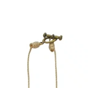 Dezena para Carro São Miguel Pérola Abs Branca 10mm e Pompom