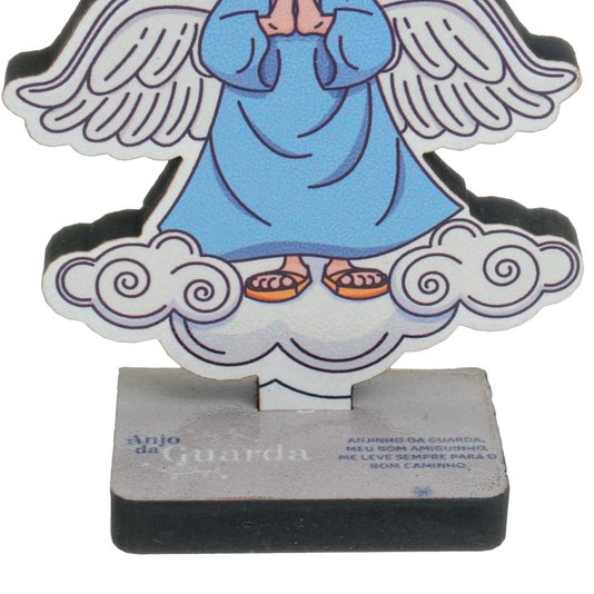 Enfeite Anjo da Guarda Azul Infantil