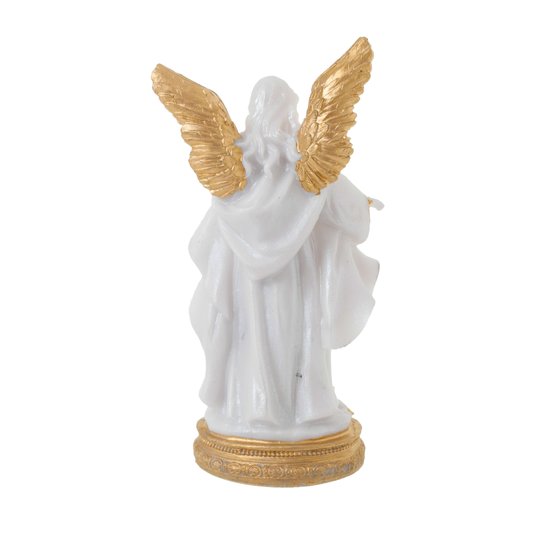 Imagem Anjo da Guarda em Resina - Pérola 14cm