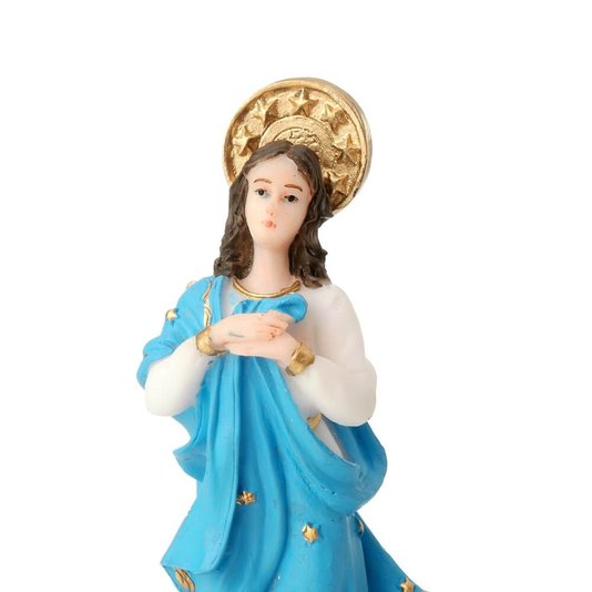 Imagem de Nossa Senhora da Imaculada Conceição em Resina - 15cm