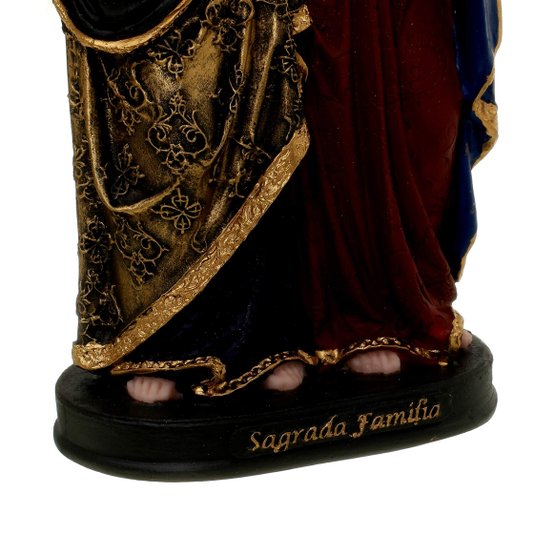Imagem da Sagrada Família Resina - 21cm