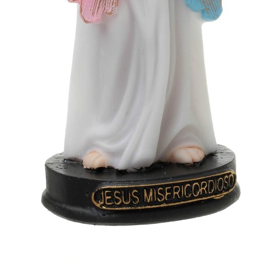Imagem de Jesus Misericordioso em Resina - 14cm