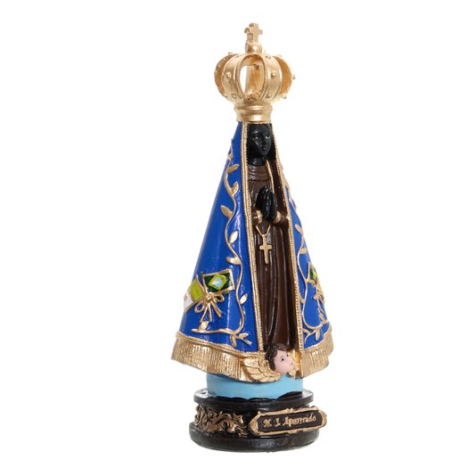Imagem de Nossa Senhora Aparecida em Resina - 18cm