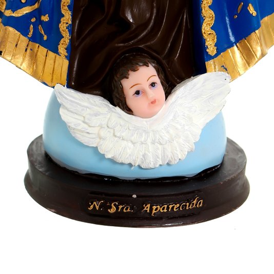 Imagem Nossa Senhora Aparecida em Resina - 32cm