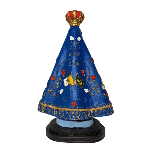 Imagem de Nossa Senhora Aparecida em Resina Colorida - 36cm