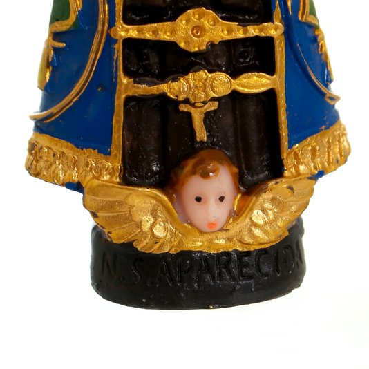 Imagem de Nossa Senhora Aparecida Infantil em Resina - 8cm