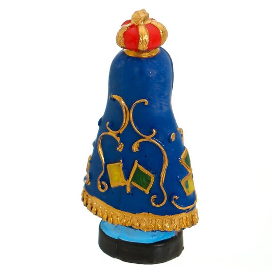 Imagem de Nossa Senhora Aparecida Infantil em Resina - 8cm