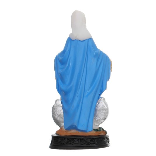 Imagem de Nossa Senhora Das Graças com Medalha em Resina - 9cm