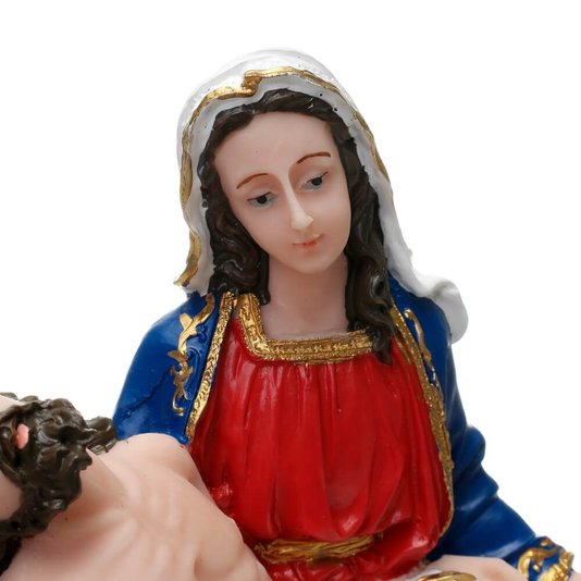 Imagem de Nossa Senhora da Piedade em resina - 21cm