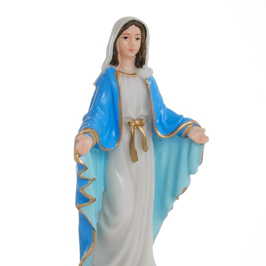 Imagem de Nossa Senhora Das Graças em Resina - 13,5cm