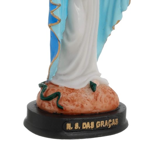 Imagem de Nossa Senhora Das Graças em Resina - 13,5cm