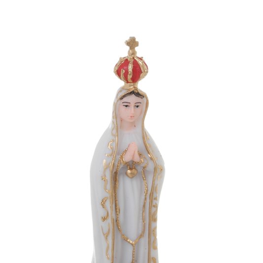 Imagem de Nossa Senhora de Fátima em Resina - 13cm