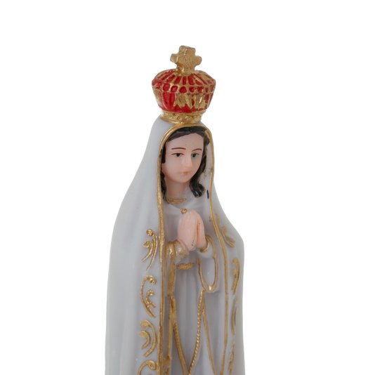 Imagem de Nossa Senhora de Fátima em Resina - 15cm