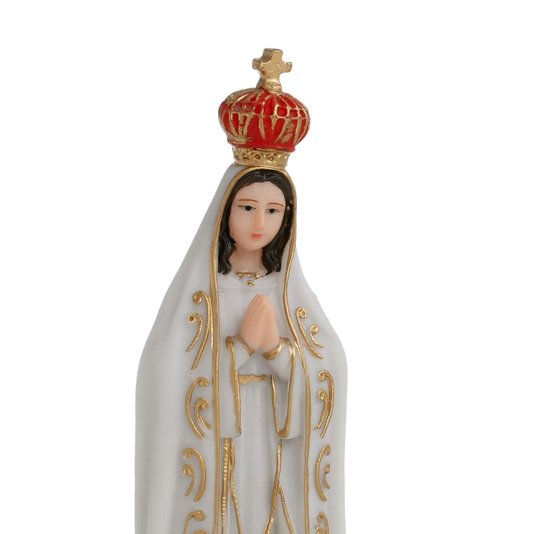 Imagem de Nossa Senhora de Fátima em Resina - 20cm