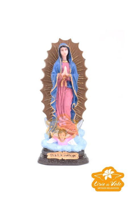 Imagem de Nossa Senhora de Guadalupe em resina - 16cm