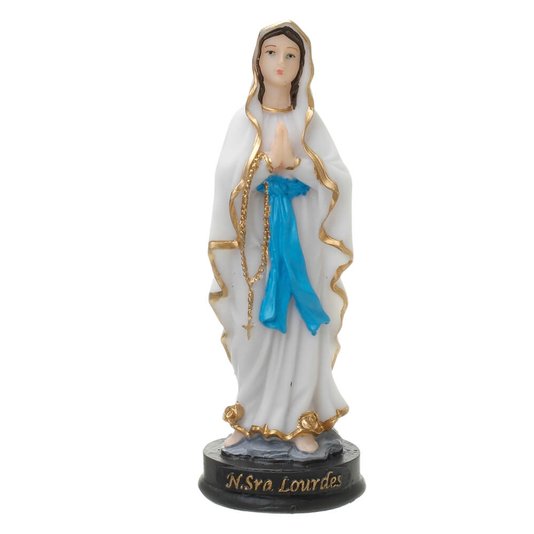 Imagem de Nossa Senhora de Lourdes em Resina - 15cm