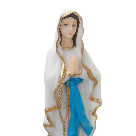 Imagem de Nossa Senhora de Lourdes em Resina - 15cm