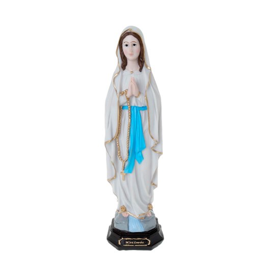 Imagem de Nossa Senhora de Lourdes em resina - 40cm