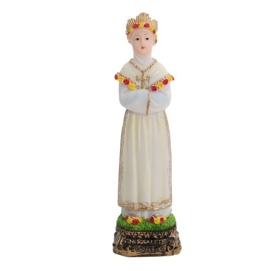 Imagem Nossa Senhora de Salette em resina - 16cm