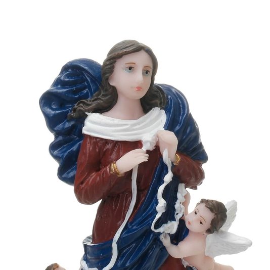 Imagem de Nossa Senhora Desatadora de Nós em Resina - 15cm