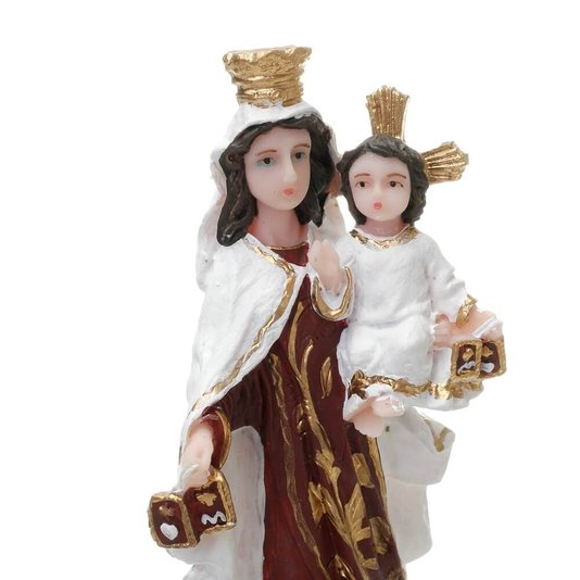 Imagem de Nossa Senhora do Carmo em Resina - 15cm