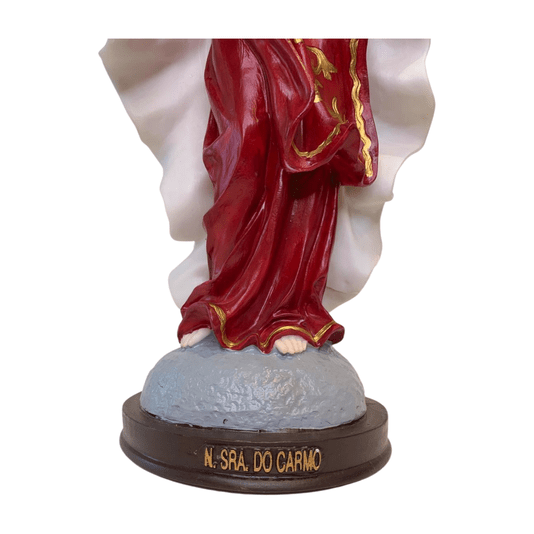 Imagem de Nossa Senhora do Carmo em Resina Colorida - 40cm