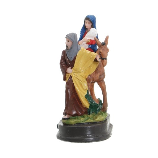 Imagem de Nossa Senhora do Desterro em resina - 10,5cm