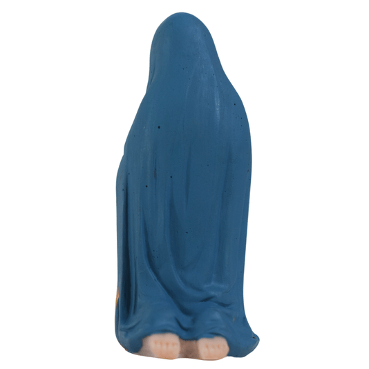 Imagem de Nossa Senhora Grávida da Doce Espera em Resina Colorida - 11cm
