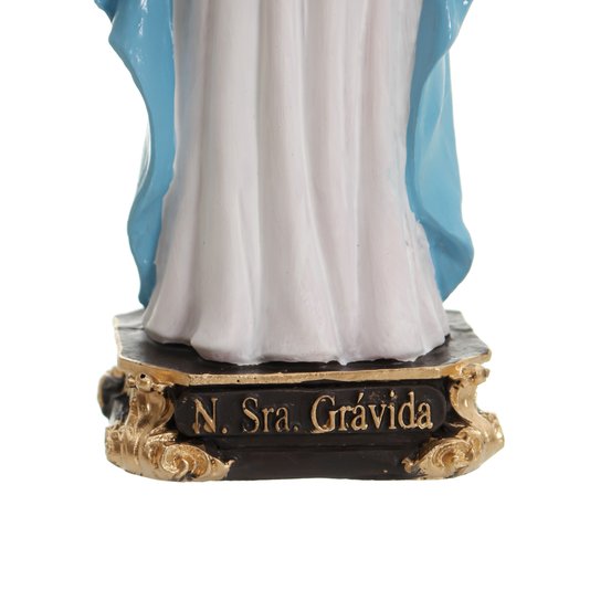 Imagem de Nossa Senhora Grávida em Resina - 15cm