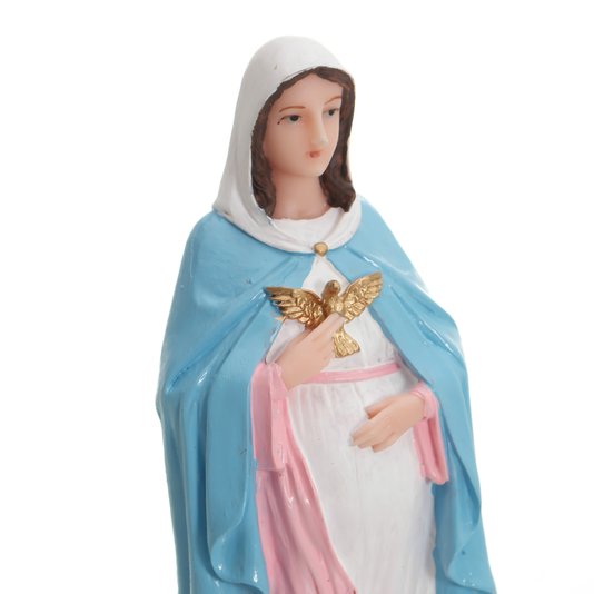 Imagem de Nossa Senhora Grávida em Resina - 15cm